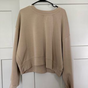 Perfect Oversized Cropped Crew *Softstream